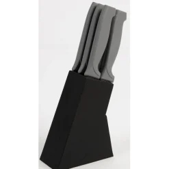 6 couteaux à steak + bloc de rangement