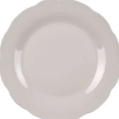 Assiette à dessert blanche