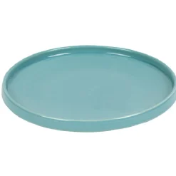 Assiette à dessert bleue gamme Belinda