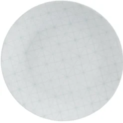 Assiette à dessert design géométrique dépareillé x4