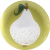 Assiette à dessert Luminarc design fruit gris vert