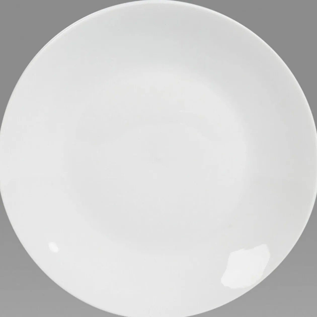 Assiette à dessert ronde blanche