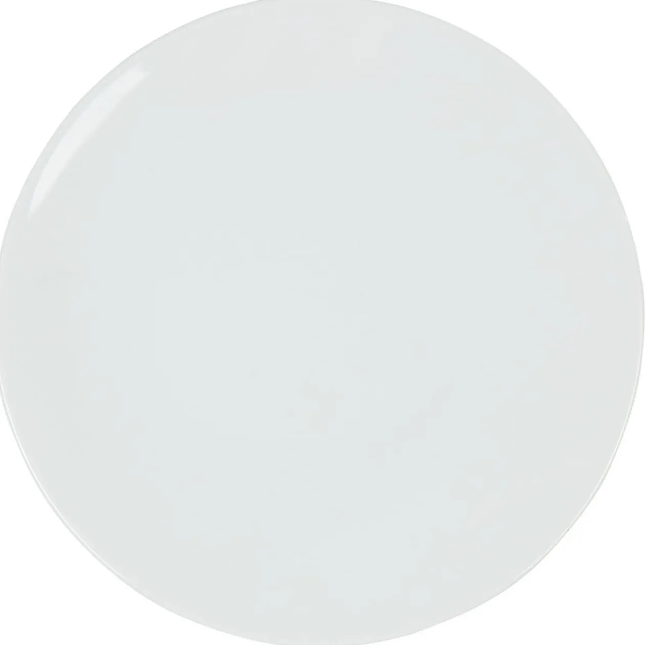 Assiette à dessert ronde blanche