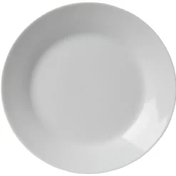 Assiette à dessert ronde blanche