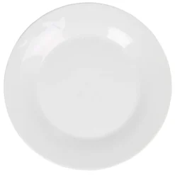 Assiette à dessert ronde blanche