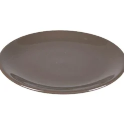 Assiette à dessert taupe