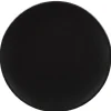 Assiette à dessert uni noir