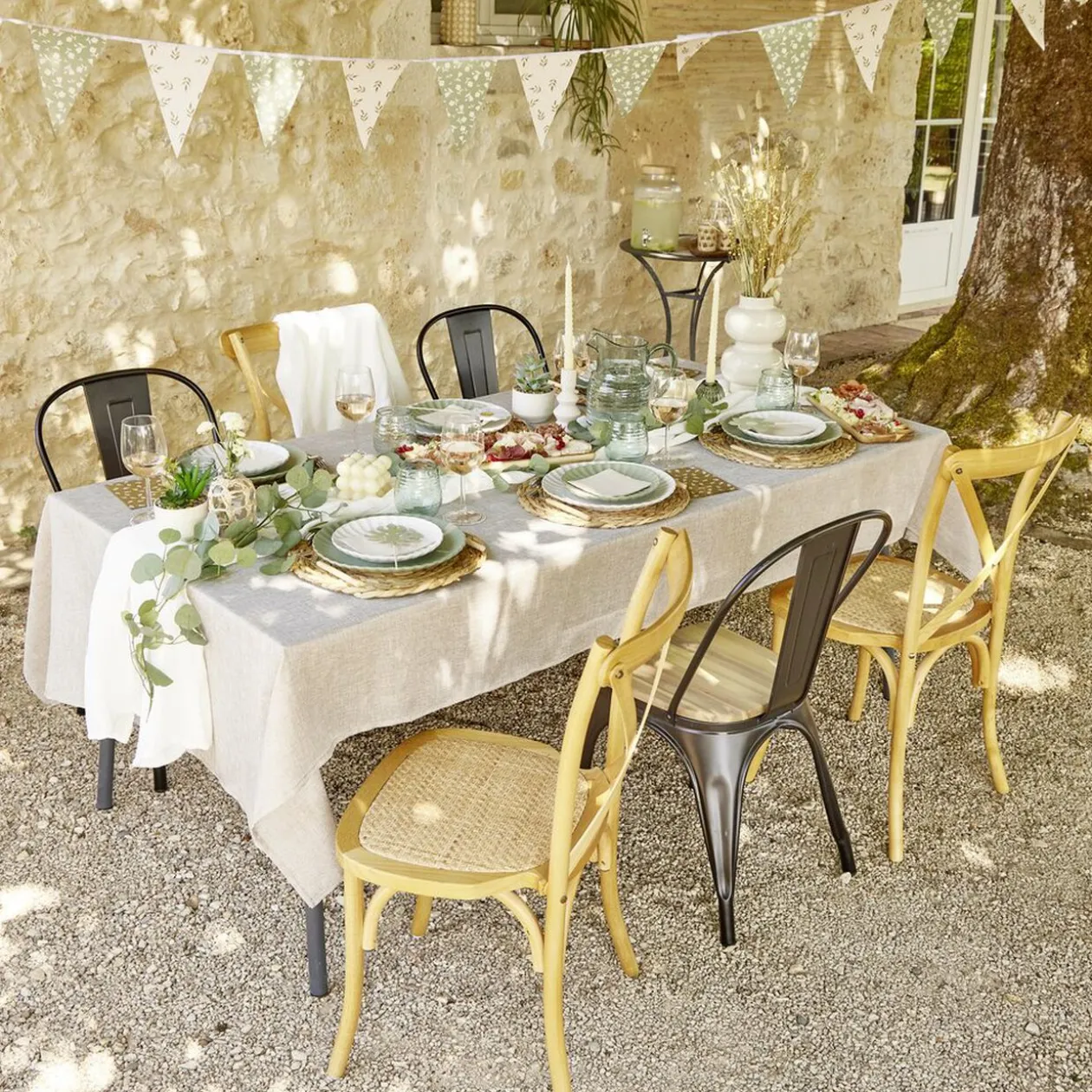 Assiette à dessert Venise en faïence blanche Ø20cm