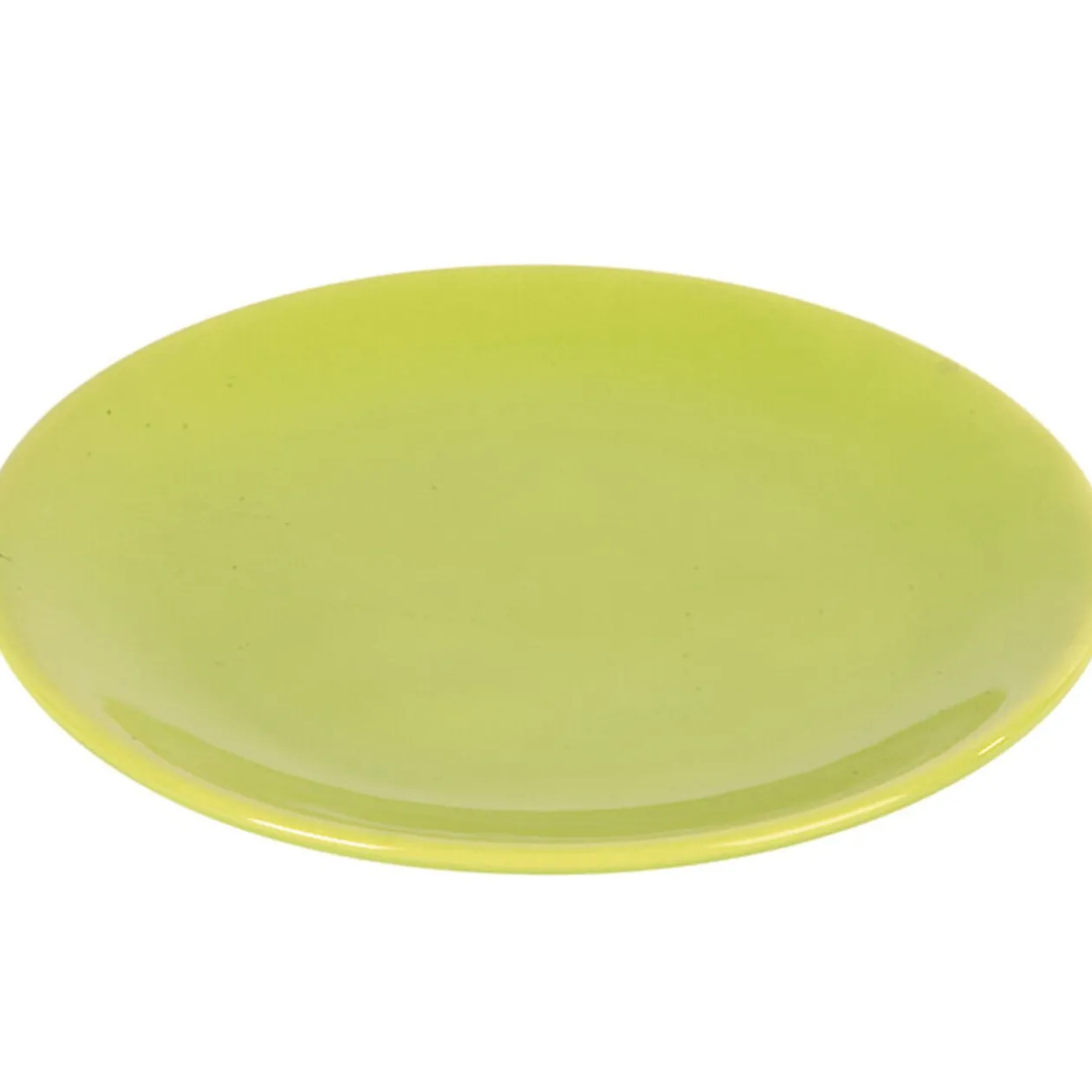 Assiette à dessert verte