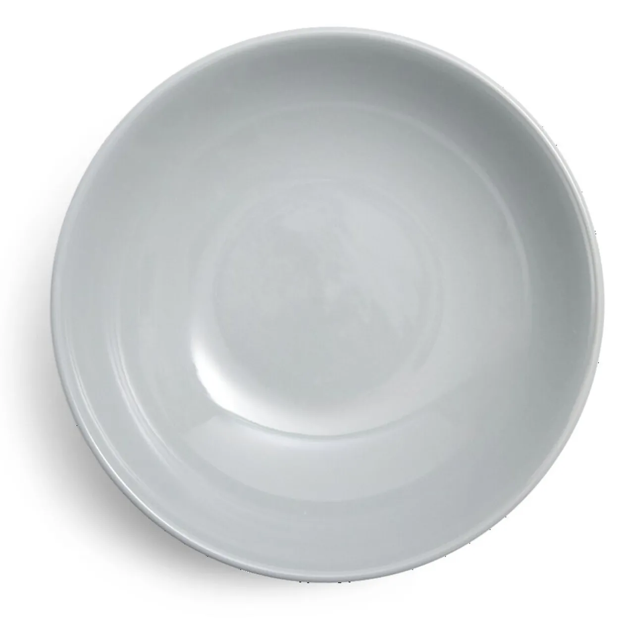 Assiette à soupe Madrid grès vert d'eau Ø20cm