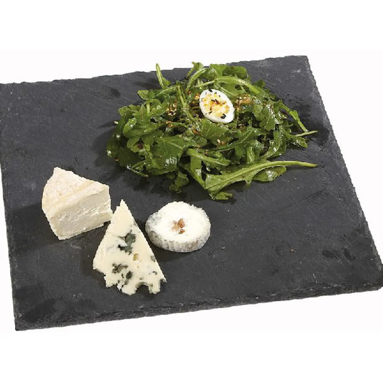 Assiette ardoise carrée
