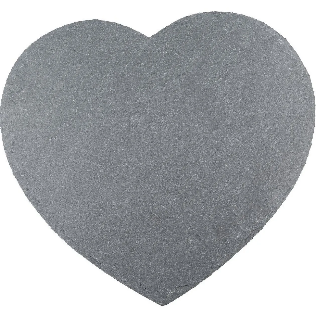 Assiette ardoise en forme de coeur