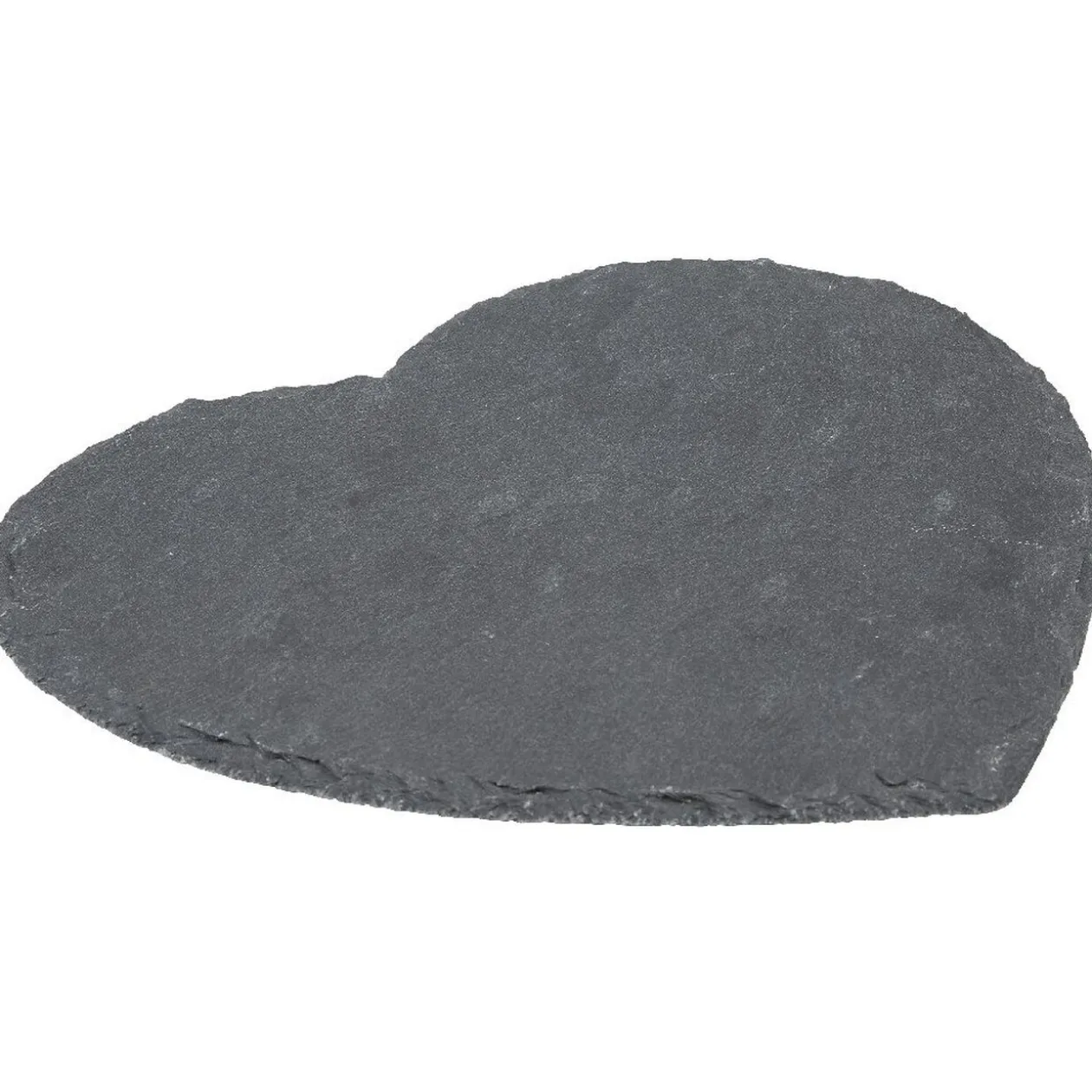 Assiette ardoise en forme de coeur
