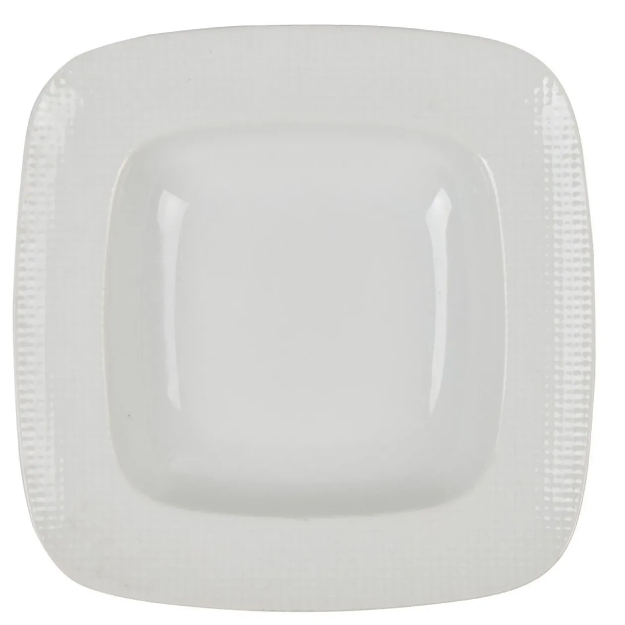 Assiette creuse blanche