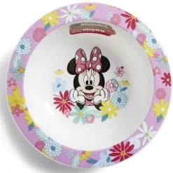 Assiette creuse enfant Minnie Mouse plastique Ø16cm