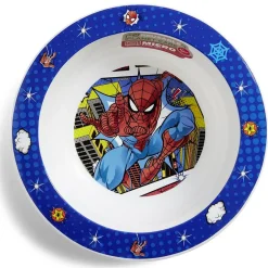 Assiette creuse enfant Spiderman plastique Ø16cm