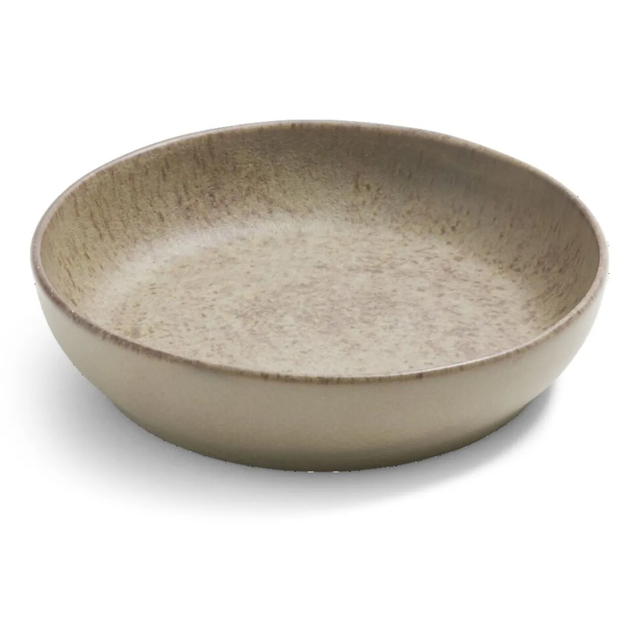 Assiette creuse Istanbul faïence marron Ø21cm