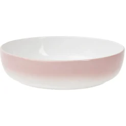 Assiette creuse porcelaine colorée Ø20cm