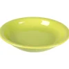 Assiette creuse ronde verte