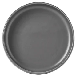 Assiette de dégustation creuse ronde grise