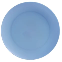 Assiette plastique réutilisable uni Ø23,5xH2cm