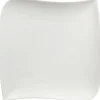 Assiette plate blanche porcelaine