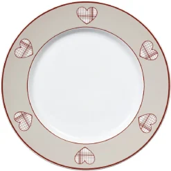 Assiette plate chalet