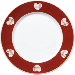 Assiette plate chalet