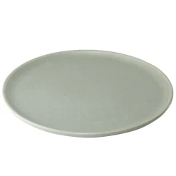 Assiette plate Julie en grès vert Ø27cm