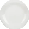 Assiette plate Luminarc blanc Volare