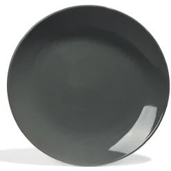 Assiette plate Madrid Ø27cm faïence grise