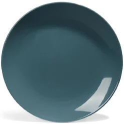 Assiette plate Madrid Ø27cm faïence bleue
