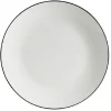 Assiette plate porcelaine blanc Ø26,5cm