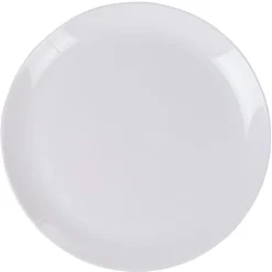 Assiette plate ronde Luminarc unie blanche Diwali