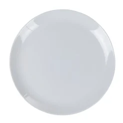 Assiette plate ronde Luminarc unie grise Diwali