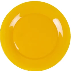 Assiette plate ronde Luminarc unie jaune moutarde Zana