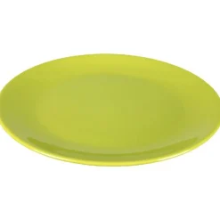 Assiette plate verte