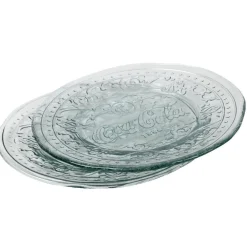 Assiette transparente Coca-Cola x2