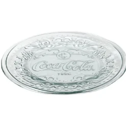 Assiette transparente Coca-Cola x2