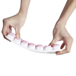 Bac à 14 glaçons avec couvercle 21x8cm - 3 coloris