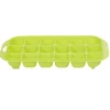 Bac à glaçons en plastique vert 18 compartiments x2