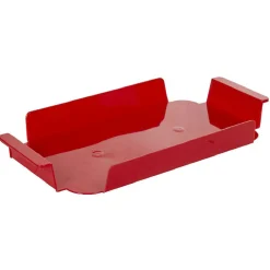 Bac à glaçons en plastique rouge