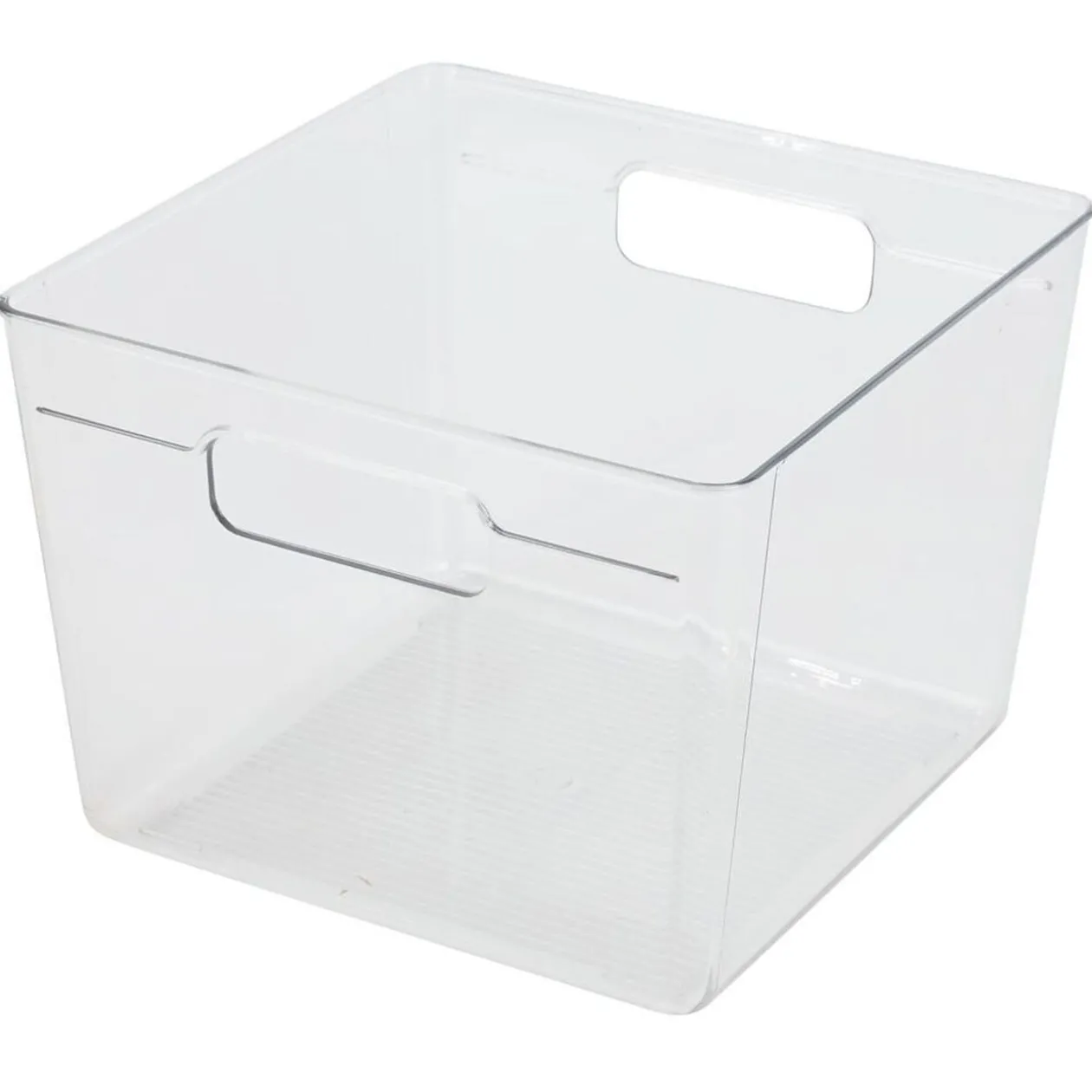 Bac de rangement carré transparent pour frigo 5,5L