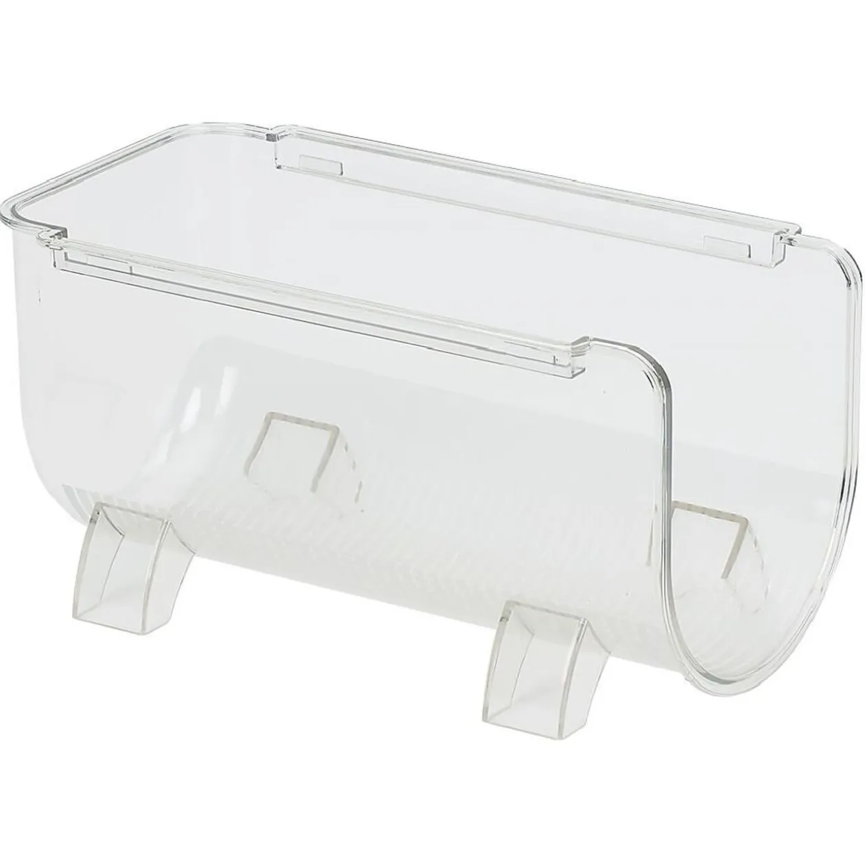 Bac porte-bouteille transparent pour frigo
