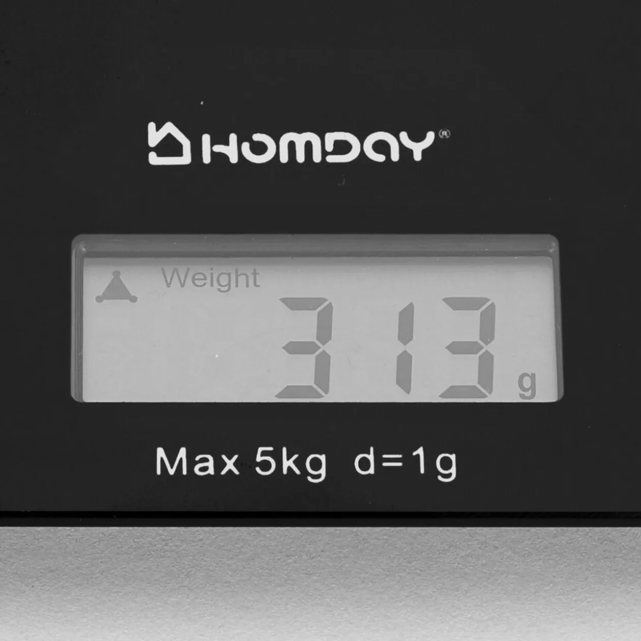 Balance de cuisine électronique et tactile noire Homday