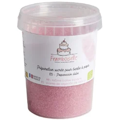 Barbe à papa sucrée rose 350g