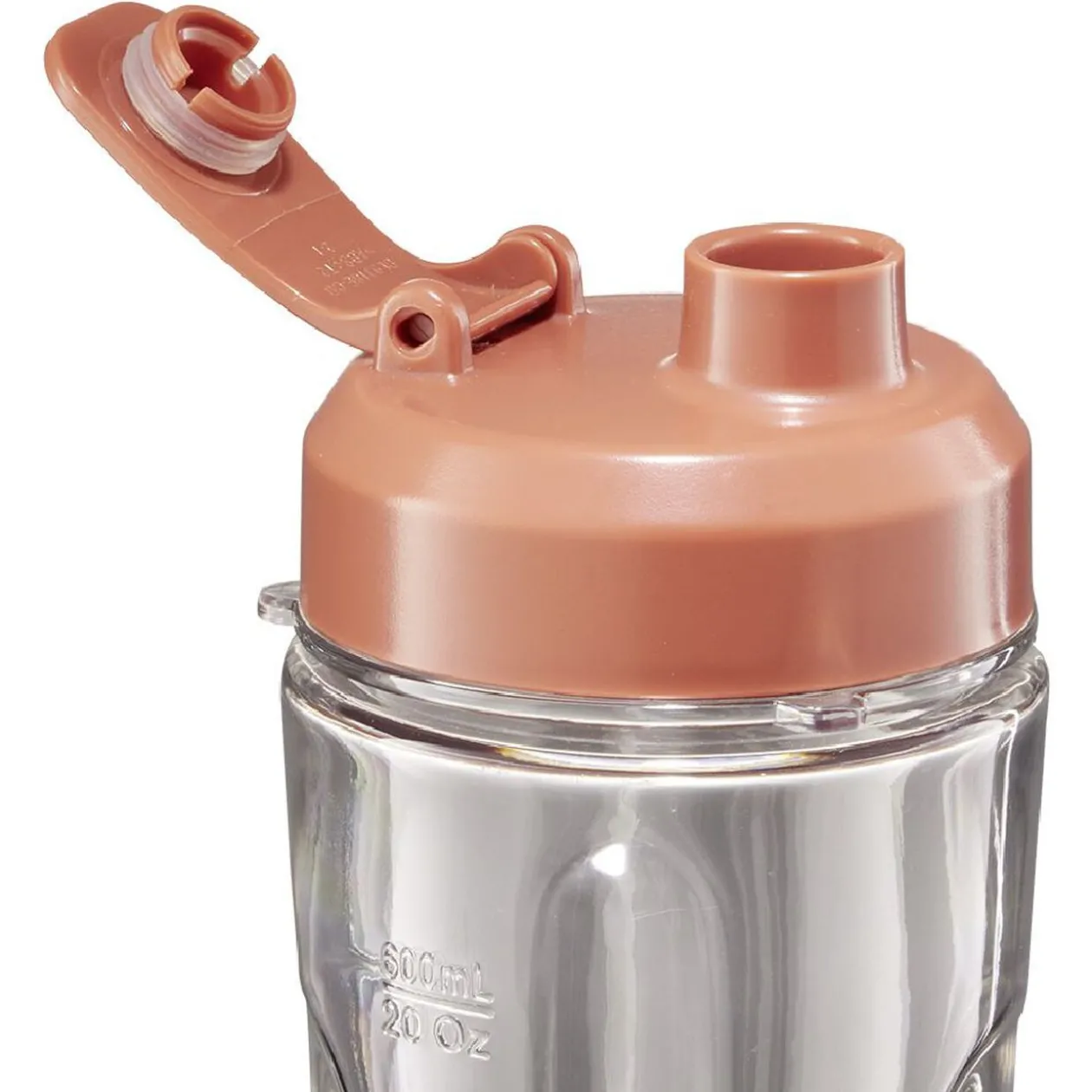 Blender à smoothie 300ml rouge