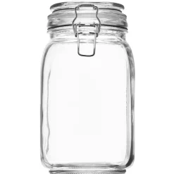 Bocal alimentaire transparent 1,5 L