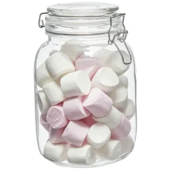 Bocal alimentaire transparent 1,5 L