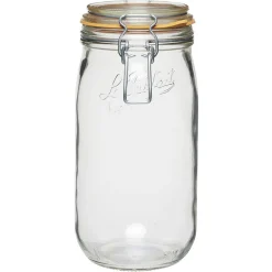 Bocal de conservation avec couvercle en verre 1,5 L Le Parfait